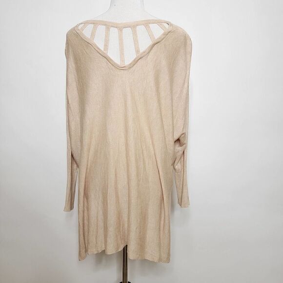 Wishlist Cutout Back Knit Long Sleeve Sweater - Picture 8 of 12